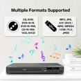 thumbnail image 5 of Mediasonic DVD Player Tous les Lecteurs DVD de Région pour la Maison avec Sortie HDMI / AV, Fonction Lecteur Multimédia USB,, 5 of 5