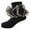 Black, variant on BYHONG Socks for Women Toddler Socks Floor Socks Lace Socks with Ripple Cuffs and Ruffle Socks for Toddler Girls Running Socks Womens Pink M