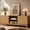 Natural, variant on Joywind 59" Fluted TV Stand for TVs Up to 60", Mid Century Modern TV Console with Adjustable Shelves, Wood Entertainment Center with Storage for Living Room, Bedroom, Brown