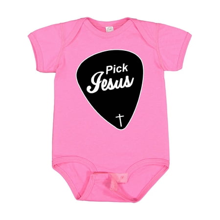 

Inktastic Pick Jesus Christian Gift Baby Boy or Baby Girl Bodysuit