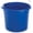 Navy Blue, variant on 20 Gallon Storage Tub, Round Heavy Duty Plastic Container with Rope Handles, 21.5 x 21.5 x 16.5 inches, Navy Blue