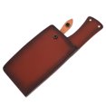 thumbnail image 2 of Funda de cuero artificial para cuchillos deshuesadores, protector de cuchillos, funda protectora, 2 of 8