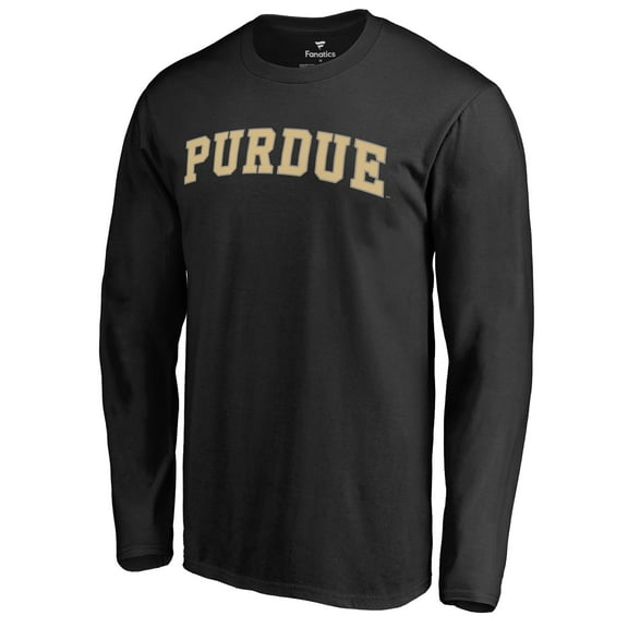 Men's Black Purdue Boilermakers Everyday Long Sleeve T-Shirt