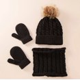 thumbnail image 5 of MEICHEN Warm Set for Girls and Boys, Kids Hat Scarf Glove Set Knit Fleece Lined Neck Warmer Mittens for Children, Fall Winter Fashion Accessories, 5 of 5
