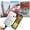 Yellow, variant on Yajisi YU-6 Industrial Electric Hoist Remote Control Single Handle Crane Controller, AC380V, Red