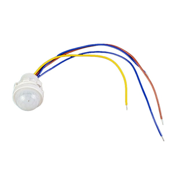 Inteprter Human Detection Movement Sensor 120 Degrees Angle Intelligent Detector Automatic Probe Household Infrared Sensing Accessory Iluminación y accesorios Tipo 1 Inteprter HA007501-00