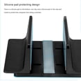 thumbnail image 4 of Langgg Vertical Laptop Stand Fittings Home Office Stable Support Shelf Storage Shelf Aluminum Alloy Tablet Mount Rack type1, 4 of 9