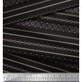 thumbnail image 2 of Soimoi Polyester Crepe Fabric Geometric Southwestern Decor Fabric Printed Yard 52 Inch Wide, 2 of 3