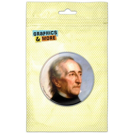 

President John Tyler Refrigerator Button Magnet