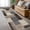 Blue-taupe, variant on Modern Geometric Patchwork Indoor Area Rug for Living Room, Chocolate 5'x 7' Large Rug Rockwood Collection Hardwood Floors Decor for Bedroom, Brown Throw Carpet for Office Entryway Dining Room