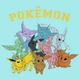 thumbnail image 2 of Junior's Pokemon Eeveelutions  Racerback Tank Top Cancun Small, 2 of 4