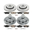 thumbnail image 3 of Power Stop Front and Rear Stock Replacement Brake Pad and Rotor Kit KOE5952 Fits 2015 Jeep Grand Cherokee, 3 of 8