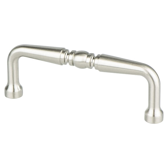 Berenson BE0973 1BPN 3 in. Advantage Plus 2 Pull - Brushed Nickel