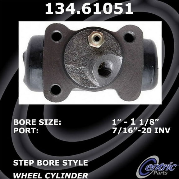 Centric Parts 134.61051 Drum Brake Wheel Cylinder For 39-47 Ford 1/2 Ton Pickup