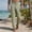 Army Green, variant on Mens Linen Cargo Pants Lightweight Golf Dress Pants Button Casual Loose Summer Beach Yoga Pants with Multi Pockets Size 3XL Light Blue