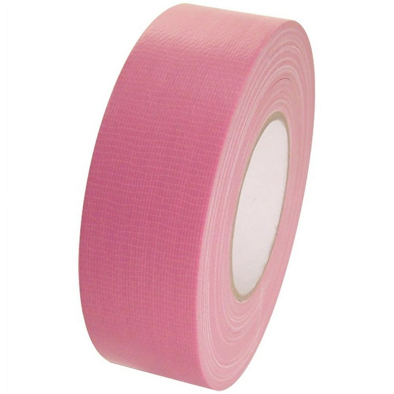 Economy Fluorescent Pink Gaffers Duct Tape 2 x 60 yard Roll (24 Roll/Case)