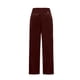 thumbnail image 3 of Pantalones largos para hombre, de color liso, rectos, de tubo, sin terciopelo añadido, de cintura alta, con cremallera y bolsillo, de pana, de poliéster., 3 of 6