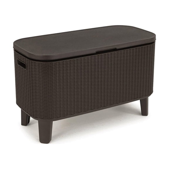 Keter Bevy Bar - Brown Rattan