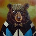 thumbnail image 2 of Heffernan, Lucia 20x20 Black Ornate Wood Framed with Double Matting Museum Art Print Titled - Papa Bear, 2 of 4