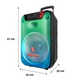thumbnail image 5 of Bocina Bluetooth Kaiser KSW-3515 de 15 pulgadas 25 000W PMPO 35W RMS más Micrófono Alámbrico, 5 of 5