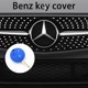 thumbnail image 4 of 1 Uds funda protectora de silicona funda protectora chaqueta de piel Compatible con mando a distancia con botón inteligente BENZ, 4 of 8
