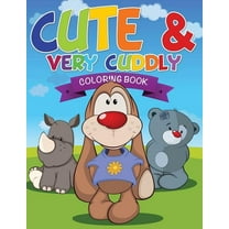 Cute and Very Cuddly Coloring Book (Paperback)