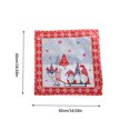 thumbnail image 4 of Yuarrent Funda de almohada de Navidad para el hogar, adorno de Festival Adorable, fundas de almohadas de Navidad, funda de cojín, fundas de cojines de Kits de decoración para fiestas Rojo Yuarrent HA069751-01, 4 of 6
