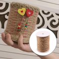 thumbnail image 2 of Abbracc Twine Rope 49ft Packing Ropes Hand Woven Thick Jute Rope Hemp Twine for, 2 of 7