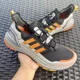 thumbnail image 1 of Ad-id-as UltraBoost Winter.Rdy Black Signal Orange Men's Shoes FV8363 Size 7.5, 1 of 6