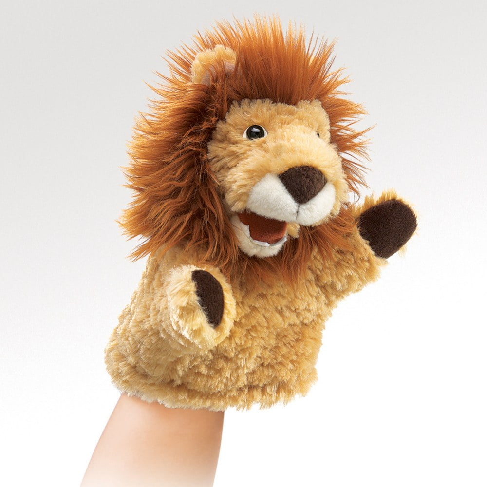 lion hand puppet