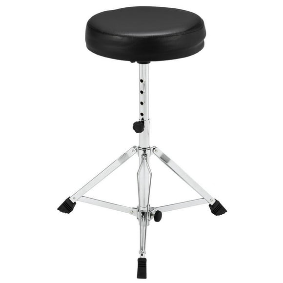 Glarry Tabouret Tambour Réglable en Hauteur 3 Places Siège Instrument Accessoires, Noir