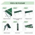 thumbnail image 4 of Catre Plegable CJR para acampar cama Portátil Exterior Reforzado verde 190 cm, 4 of 10