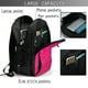 thumbnail image 4 of Fotbe Rose Red Glitter Mochila con Estampado y Puerto USB para Hombre y Mujer, Mochila Antirrobo, Mochila de Viaje, Mochila Escolar, Mochila Universitaria, 4 of 7