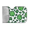 thumbnail image 2 of Bingfone Leopard print St. Patrick's Day Car Windshield Sunshade,Sun Foldable Sun Shield Sun Visor for Car - Medium, 2 of 9