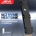 thumbnail image 2 of 22110 SSD Heatsink M.2 NVME Radiator Aluminum Alloy PS5 M.2 PCIE SATA SSD Efficient Radiator with Thermal Silicone pad icold-22110, 2 of 6