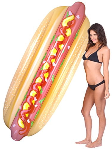 hot dog pool inflatable