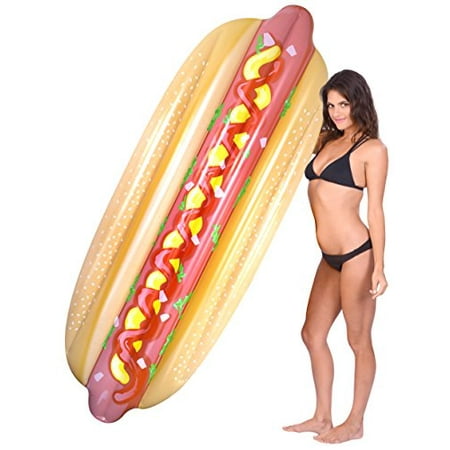 Hot Dog Pool Float 84 in