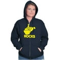 thumbnail image 3 of West Virginia Rocks Travel Souvenir Zip Up Hoodie Men's Women's Brisco Brands M, 3 of 6