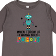 thumbnail image 4 of Inktastic Future Robot Builder Robotics Engineer Boys or Girls Long Sleeve Toddler T-Shirt, 4 of 5