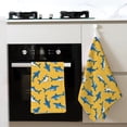 thumbnail image 4 of Sikiie Shark Print Waffle Weave Kitchen Dish Cloth,Super Absorbent Kitchen Dish Towels 16*26 Inches for Dish Rags Washing Dishes, Drying Dishes, 4 of 7