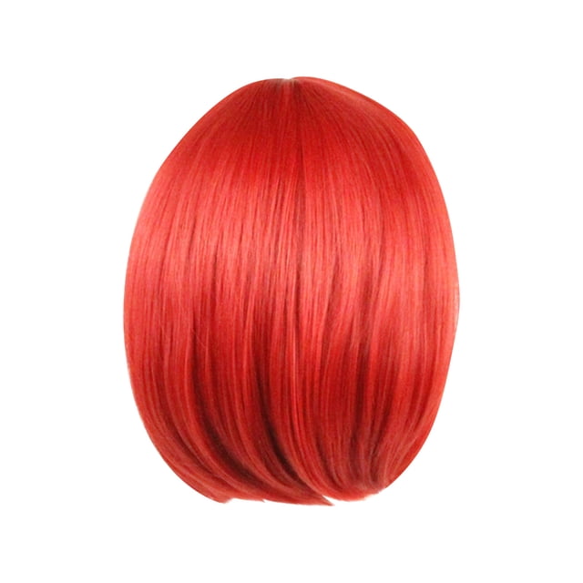 QUYUON Wigs for Women Liquidation Perruques de Remplacement pour Cheveux Perruques Longues pour Femmes Noires Type de Cheveux Normal Q594 Perruques Mignonnes pour Femmes Noires Perruques Courtes Femme Perruques pour Femmes Perruques Rouges