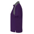 thumbnail image 2 of A4 Color Block Polo with Knit Color For Women in Purple Graphite | NW3266, 2 of 2