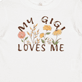 thumbnail image 4 of Inktastic My Gigi Loves Me Boys or Girls Baby T-Shirt, 4 of 5