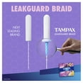 thumbnail image 3 of Tampax Radiant Regular Plastic Tampons, Unscented, 128 Count, 3 of 9