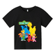 thumbnail image 2 of Camiseta de manga corta de verano para niños, ropa para niñas y niños, camiseta de algodón con estampado de dibujos animados de Elmo de Barrio Sésamo para niños, camiseta divertida para bebés, 2 of 5
