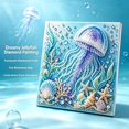 thumbnail image 2 of 3D Diamond Painting Kit Ocean Theme DIY Pearl Art Kits for Adults Nautical Home Wall Decoration 7.87X 7.87 Inch, 2 of 4
