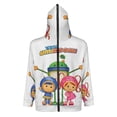 thumbnail image 2 of Team Umizoomi Full Zip Hoodies Hooded Long Sleeve Jacket Lightweight Sweatshirt Warm Winter Coats M, 2 of 6