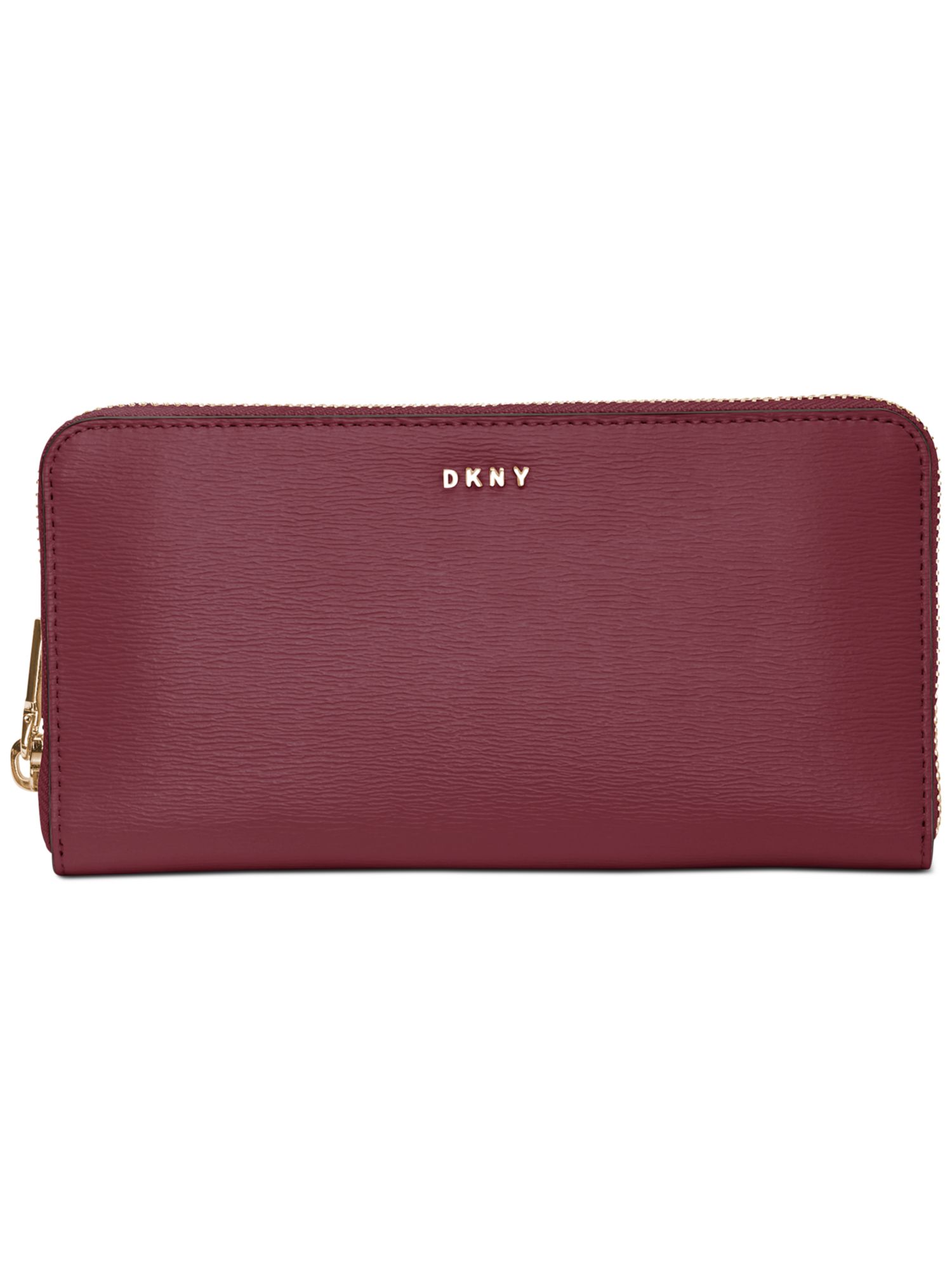 red dkny wallet