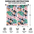thumbnail image 2 of Blackout Kids Curtains,Pioneer Flower Floral Print Pattern Childrens Insulated Curtains Set Of 2,Bedroom Essentials,Toddler Room Decor 42"x84", 2 of 5