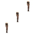thumbnail image 4 of Langgg Plus Size Stockings With Belt For Flattering Look Easy To Match Stockings Tights 1108 3Set, 4 of 6